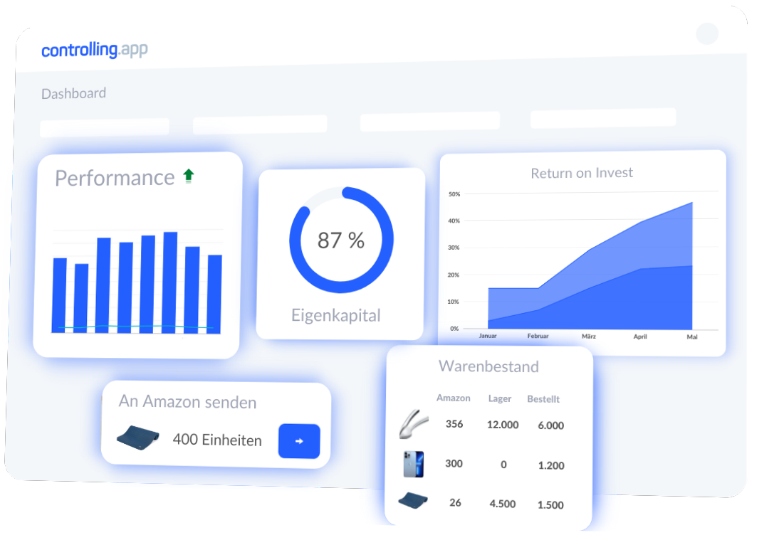 controlling.app Dashboard